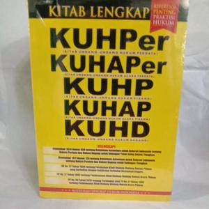Kuhper Jual Buku KITAB LENGKAP KUHPer KUHAPer KUHP KUHAP KUHD - Jakarta Timur ...