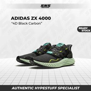 Jual Adidas ZX 4000 4D Black Carbon 100% Original Authentic