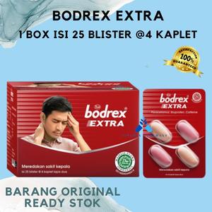 Jual Bodrex Extra [1 Folding Box isi 25 Blister @4 Kaplet] - Kota ...