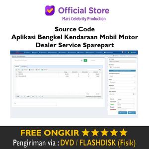 Jual Source Code Aplikasi Bengkel Kendaraan Mobil Motor Dealer Service ...