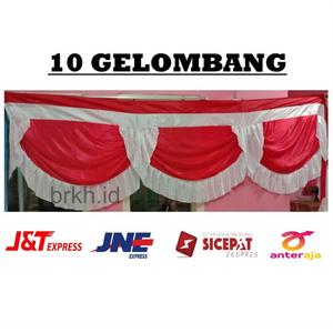 Jual Bendera Merah Putih Umbul umbul Bekron Background Hias Model ...