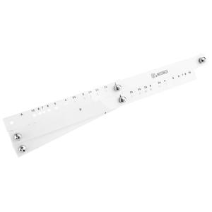 Jual SPMH 34cm Scale Drawing Ruler Pantograph Folding Ruler Reducer ...
