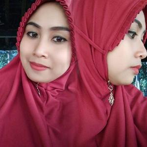 Jual Kain - Jilbab renda muka khimar tali cantik KCB kerudung ukuran ms