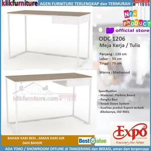 Jual Meja Tulis Meja Kerja Meja Kantor Kaki Besi ODC 1206 EXPO - Kota