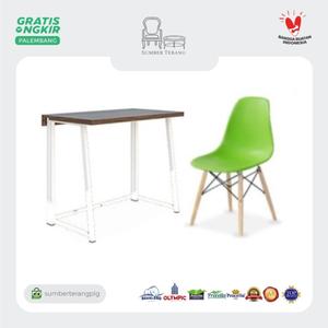 Jual Meja Kerja/ Meja Belajar+Kursi/ FD 01 Olympic MILENIAL Chair