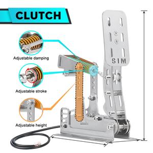 Jual Sim Racing HE Hydraulic Pedal Load Cell Pedals For Logitech G29 ...
