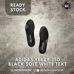 Jual [READY STOCK] Adidas Yeezy 350 Insoles Black Sole White Text