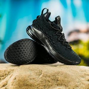 lebron xv low black