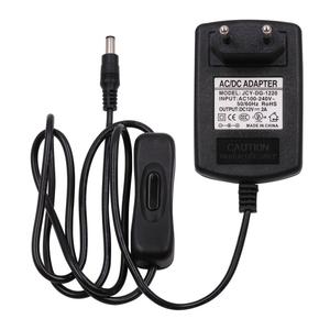 Jual 12V 2A 3A Power Supply Adapter With ON OFF Switch Power Plug Cable ...