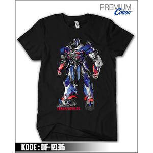 Character Optimus Rock Kaos Anak Laki-laki