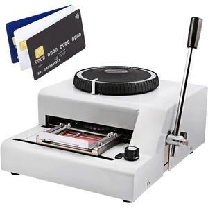 Jual JTSHOP Manual PVC Name ID Card Embossing Machine 72 Character Card ...