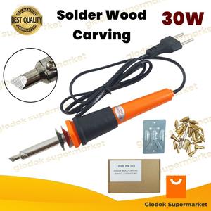 Pyrography Bit Jual Solder Lukis Pyrography Wood Carving Pirograbador 30 Watt 24 Mata ...