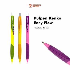 Jual Pulpen Bolpen Kenko Easy Flow 62 - Tinta Formula Baru - Kota ...
