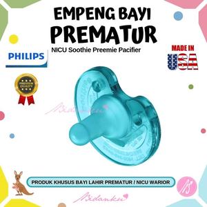 Jual EMPENG BAYI PREMATUR PHILIPS NICU SOOTHIE PREEMIE PACIFIER