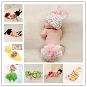 Nouveau-né Bébé Fille/garçon Crochet Knit Costume Photo Photographie