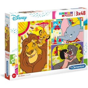 Jual Clementoni Puzzle Disney Classic Dumbo Lion King 3x48, Lion King ...