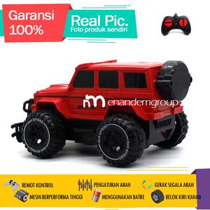 Jual Mainan Mobil Remot Kontrol Rc Jeep Offroad Hammer Lampu Led ...