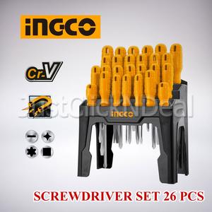 Jual Ingco Obeng Magnet Gagang Fiber Set 26 Pcs - Jakarta Timur ...