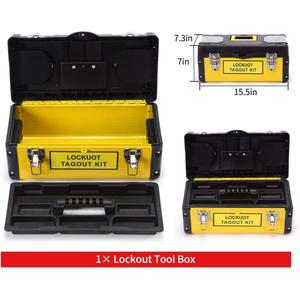 Jual Lockout Tagout Kit - Lockout Set Safety Padlocks Lockout TERLARIS ...