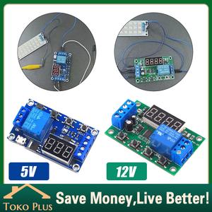 Jual Modul Relay Delay Timer Adjustable Delay Time Module Switch ...