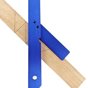 Jual Aluminum Alloy 45 Degrees Angle Planning Line Gauge Angle Line ...