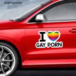 Jual Stiker Hujan Anti Air Mobil Besar I Love Gay Porn Sexy PVC ...
