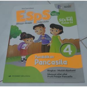 Jual Buku ESPS Pendidikan Pancasila Kelas 4 SD Kurikulum Merdeka ...
