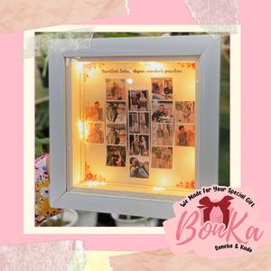 Jual FRAME / PIGURA / BINGKAI KOLASE FOTO LIGHT LAMPU LED TUMBLR ...