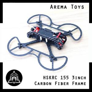 Jual HSKRC 155 3inch Carbon Fiber Frame Kit HSKRC55 X155 155mm Arm