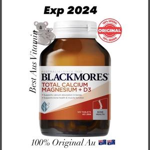 Jual Blackmores Total Calcium Magnesium D3 125 Tablets bone health ...