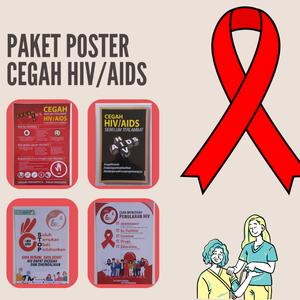 Promo Paket Poster HIV/AIDS - Paket Poster Cegah HIV/AIDS - Poster ...