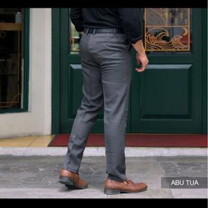 Jual Celana Kantor dan nikah formal Keper pria slim dan reguler - Kota