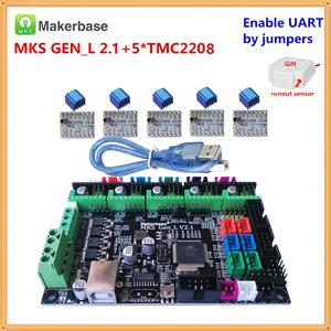 MKS Gen L V2.1 Motherboard Für 3D-Drucker – 24V Eingang, Unterstützt TMC2209, 12864LCD, Marlin