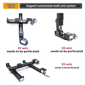 Jual Cnc Linear Guide Rail Manual Sliding Table Motor Kit Rail Motion ...