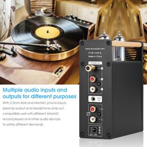 HiFi Vacuum Tube MM/MC Phono Stage Preamp Mini Class A Turntable Preamplifier