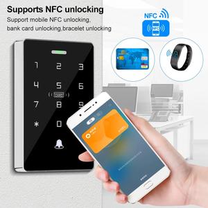 Jual . Nfc Rfid Keyboard Waterproof Touch Access Control Keypad 10000 ...