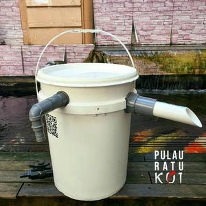 Ember Filter Jual Ember filter kolam ikan karantina Pulau Ratu Koi dengan/tanpa ...