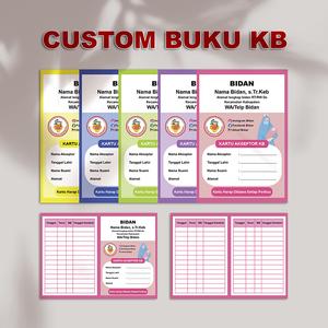 Jual Kartu KB/Buku KB Custom/Kartu Bidan/Kartu KB Custom - Jakarta ...