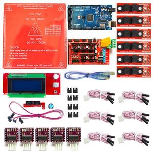 Kit électronique Mega 2560 R3 + RAMPS 1.4 + 5 Pilotes A4988 - Pour Imprimante 3D Ou CNC