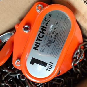 Jual NITCHI Chain Block 1Ton x 3Mtr /Takel Manual 1Ton x 3Mtr - 1Ton x ...