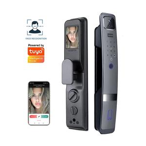 Jual WiFi Tuya 3D Face Recognition Smart Door Lock with Camera ...