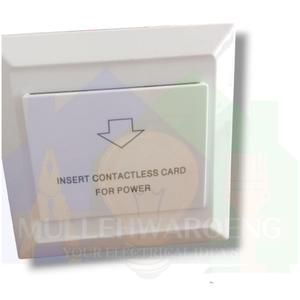 Jual SAKLAR HEMAT ENERGY SWITCH CONTACTLESS POWER SAVING CARD RFID 125 ...
