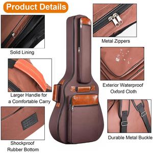 Miwayer Wooden Guitar Stand - Universal Thickened Stand For Acoustic, Electric & Bass Guitars