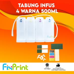 Jual Tabung 4 Warna 500ml Tabung Printer Modif Infus Ink Tank Kotak ...