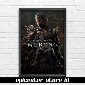 Jual 6yu_ Poster Black Myth Wukong - Official + Frame - Kab. Bandung ...