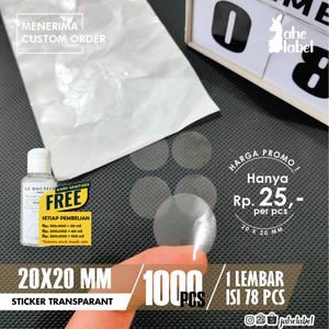 Jual STICKER STIKER SEGEL 2x2 , STIKER STICKER POLOS 2X2 , STICKER ...