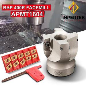 Fresa A 5 Flauti BAP 400R-50-22-5F Per Inserti APKT 1604 - Diametro 50mm, Alesaggio 22mm - Foto 6