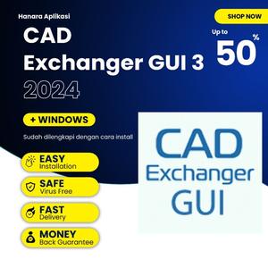 Jual Software 3D Viewer dan Converter: CAD Exchanger GUI 3.9 Untuk ...