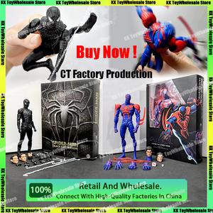 CT Legendso Toys Spiderman 2099 Black Symbiote Tobey Actionfiguren Shf