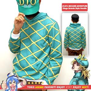 Jual Jaket Hoodie Sweater Anime Jojo Bizare Adventure Diego
